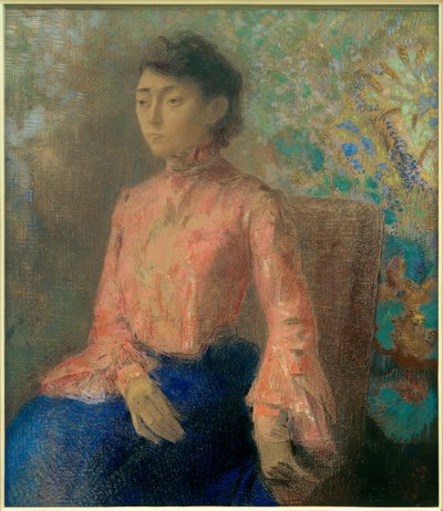Retrato de Mademoiselle Chaine de Odilon Redon